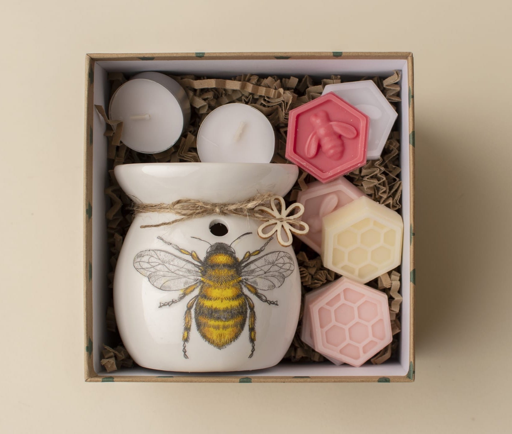 Bee Wax Burner Gift Set