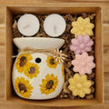 Sunflower Wax Burner Gift Set