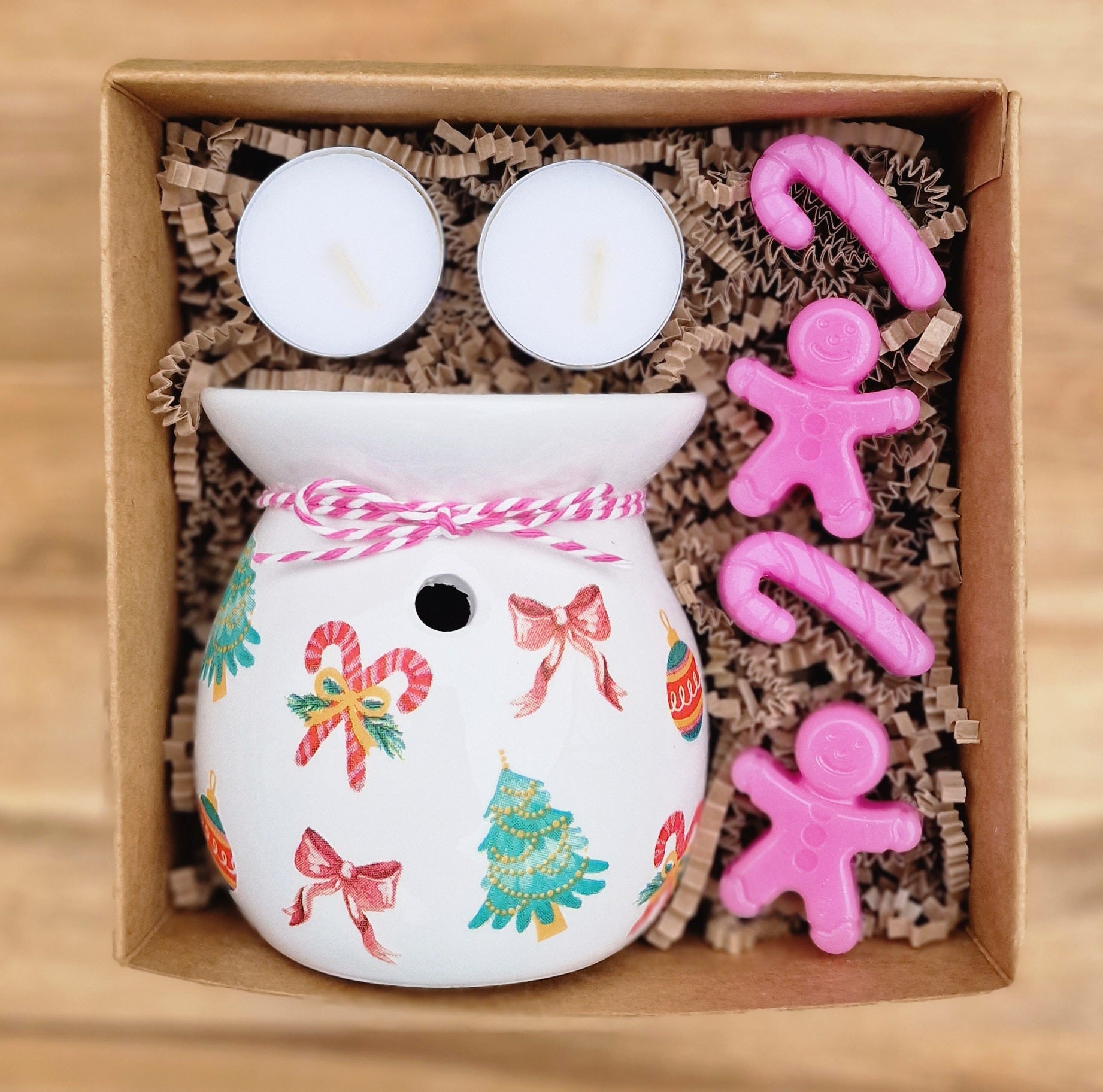 Christmas Wax Burner Gift Set