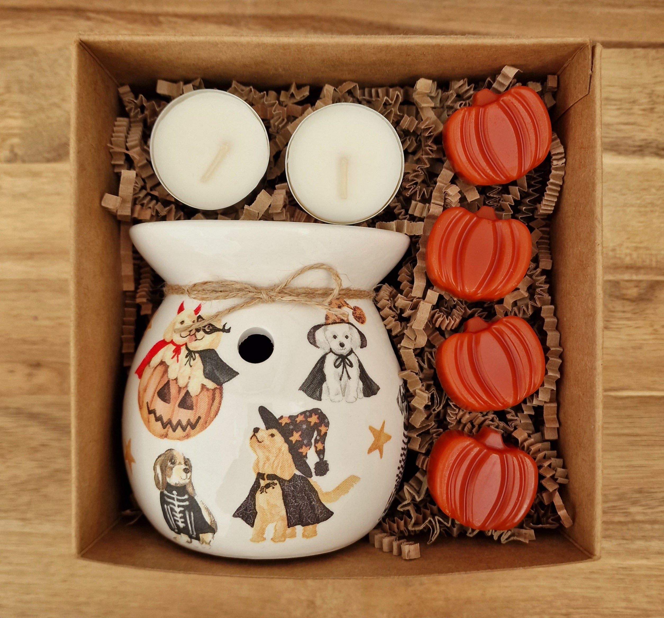 Halloween Wax Burner Gift Set