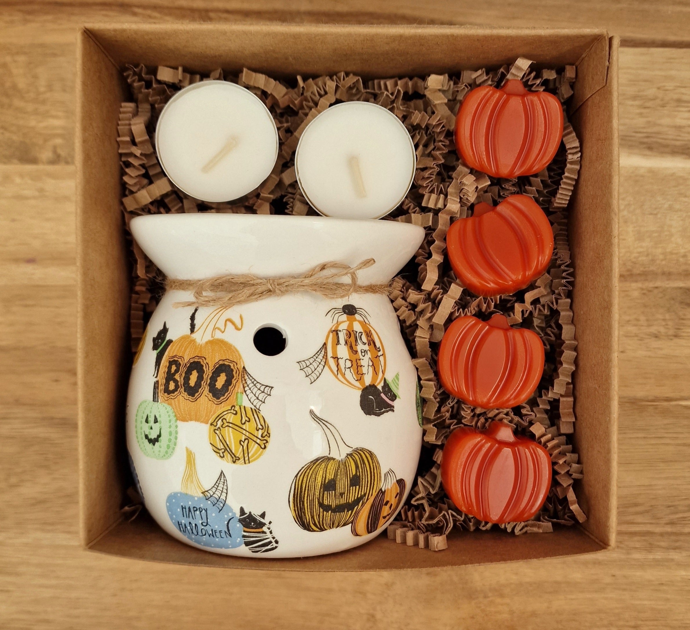 Halloween Wax Burner Gift Set