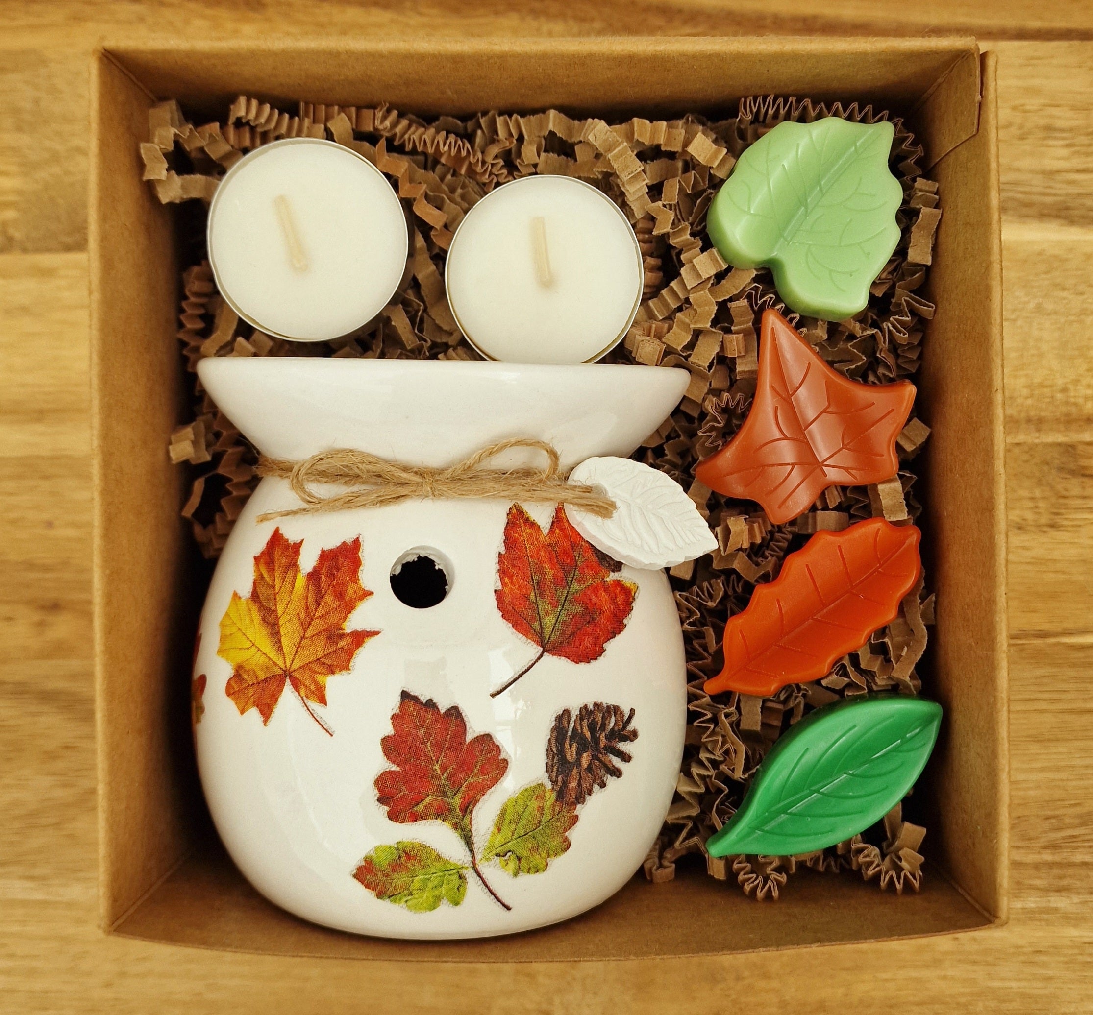 Autumn Wax Burner Gift Set