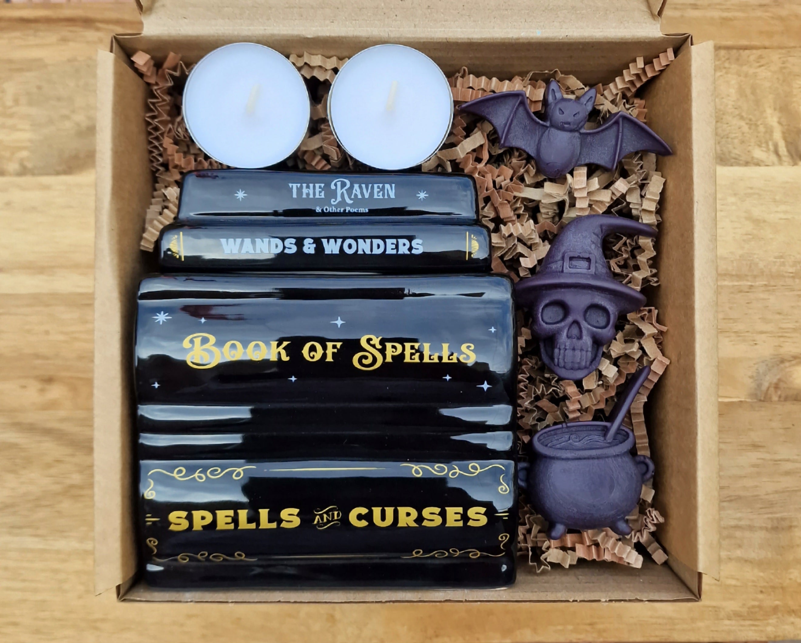 Book of Spells Wax Burner Gift Set