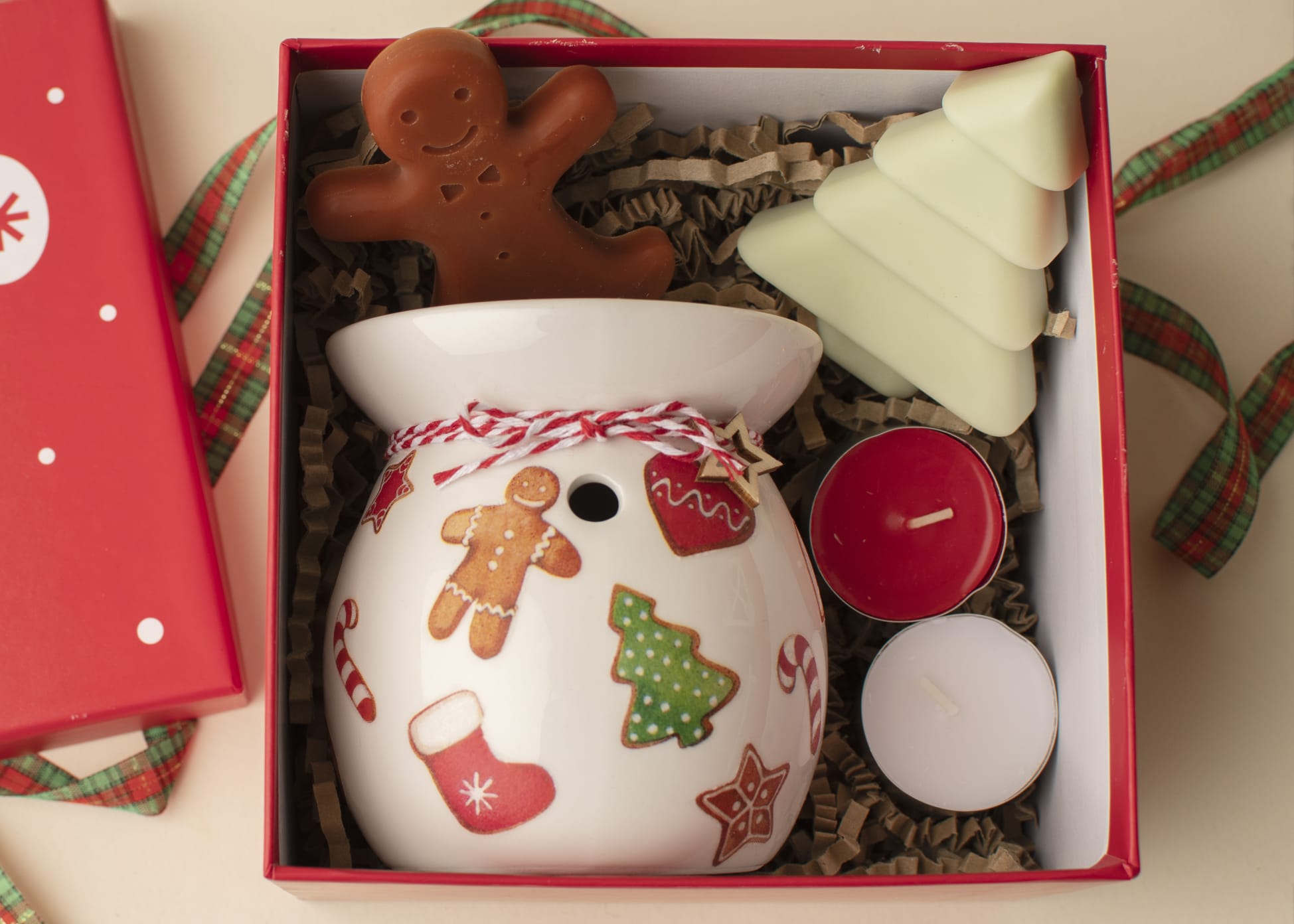 Christmas Wax Burner Gift Set