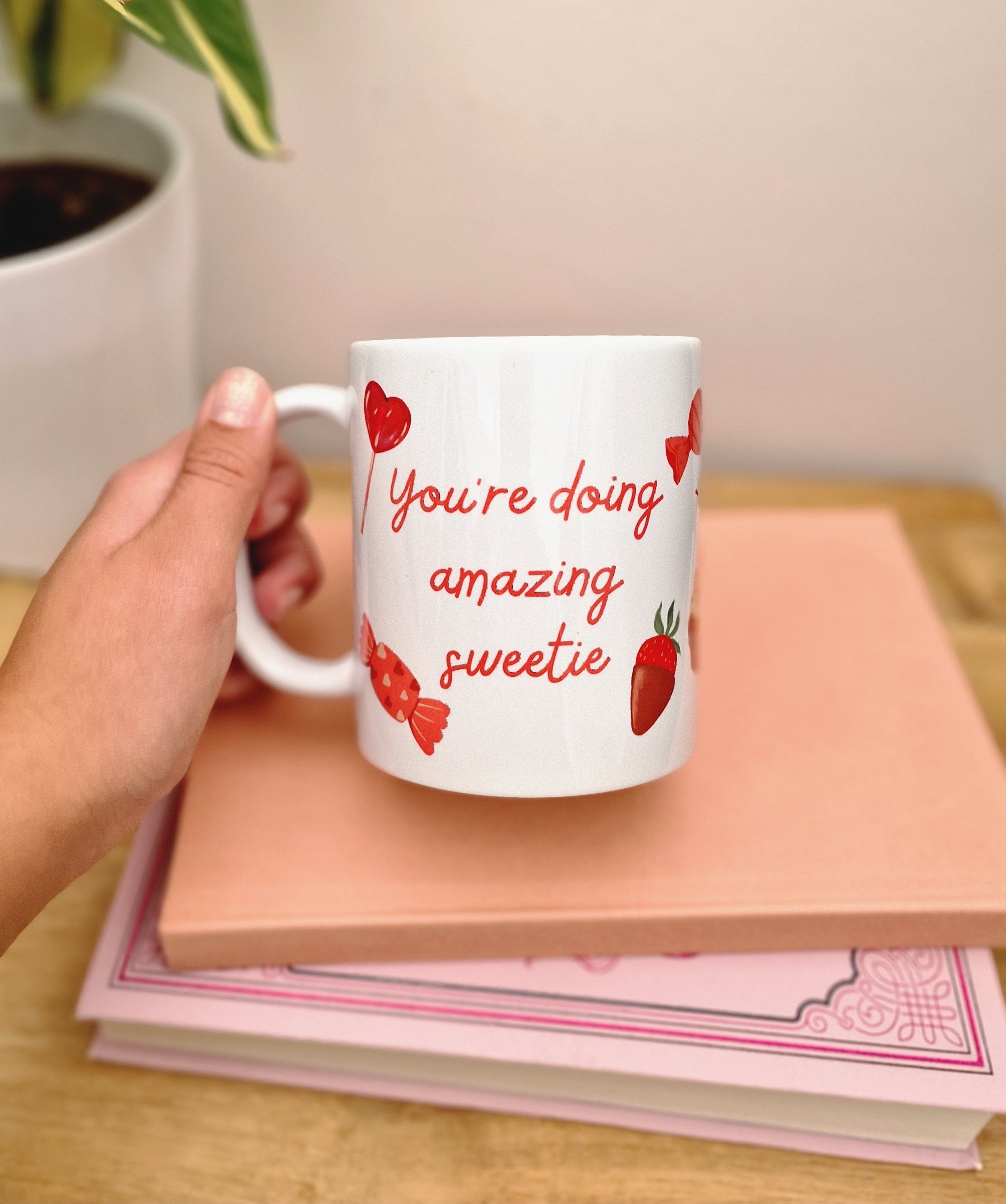You're doing amazing sweetie Mug - Kris Jenner, Kardashian Novelty Quote Mug